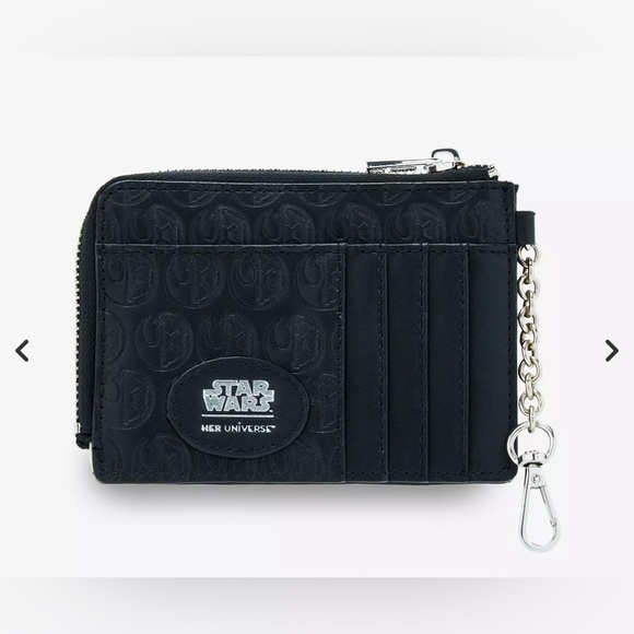 NWT Her Universe Star Wars rebel imperial split logo wallet - Picture 3 of 7